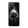 Buddhist Fire Lotus Phone Case For Redmi Note 14 15 Pro 5G 13 12 Pro Plus 11 11T 11E 11S 10 Pro 10S 9 9S Cover Cell Clear TPU Ca