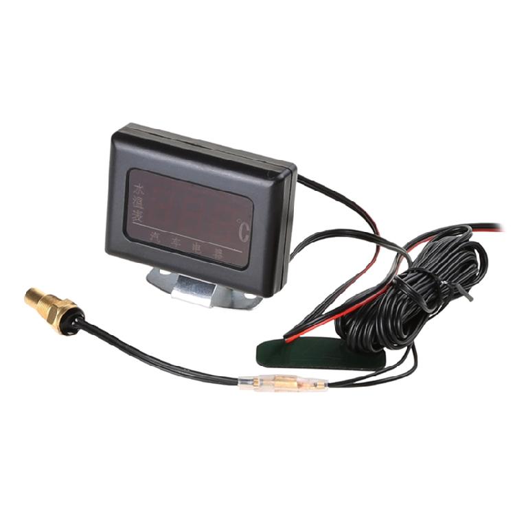 Car Digital Motorbike Temperature Water Temperature Meter Thermometer Temp Gauge