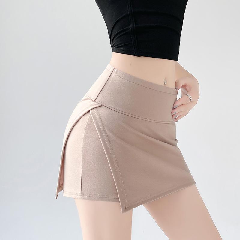 Summer New High-waisted Culottes A-word Skirt Fitness Yoga Skirt