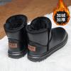 Snow boots Winter cotton shoes Fleece thickened warm fur integrated bread shoes