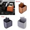 Leder Auto Lüftungsschlitz Aufbewahrungstasche Kreativ Cartoon Multifunktional Telefon Münz Organizer Box