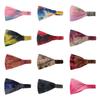 Cotton Yoga Headband Face Washing Fitness Elastic Headband Simple Tie Dye Headbands  Girls