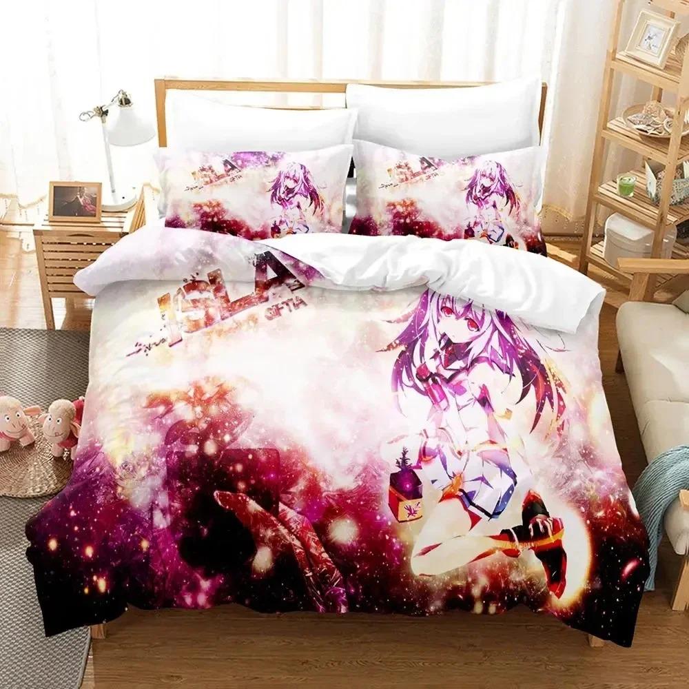 Lightweight Elegant 3D Print Anime Plastic Memories Isla Bed Size Boy Adult King Queen Quilt Comforter