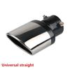 Silenciador de escapamento de carro Tubo de revestimento de garganta de cauda de carro para Toyota Camry Highlander RAV4 C-HR Crown Reiz Corolla Vios Yaris L