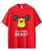 Workout Gym Funny Duck Goose Meme Graphic T Shirt Unisex Unisex Humor Casual Oversized Short Sleeve TShirt Unisex Cute Streetwear