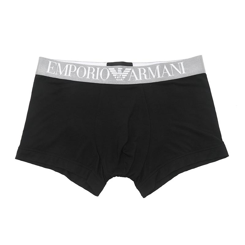Emporio Armani Эластичные боксеры с буквенным принтом Мужские шорты 111389-3R511-00020 M