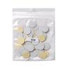 Yousheng 50Pcs Pedicure Sandpaper Safe Self-adhesive 15mm Nail Polishing Disc Replacement Sandpaper for Household