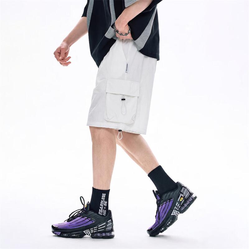 GOLFCROSS Unisex Solid Cargo Shorts