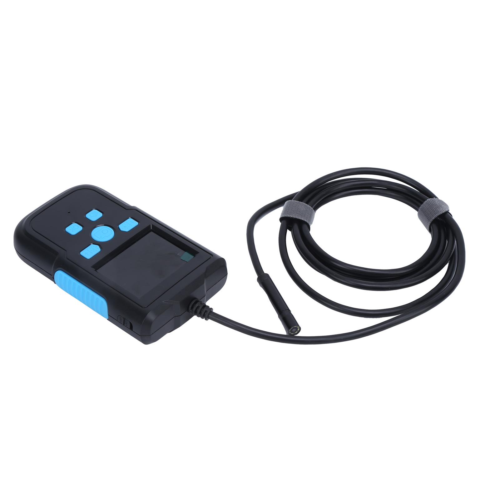 

2,4-дюймовый водонепроницаемый бороскоп с 8 регулируемыми светодиодными лампами P60B HD промышленная эндоскопическая камера