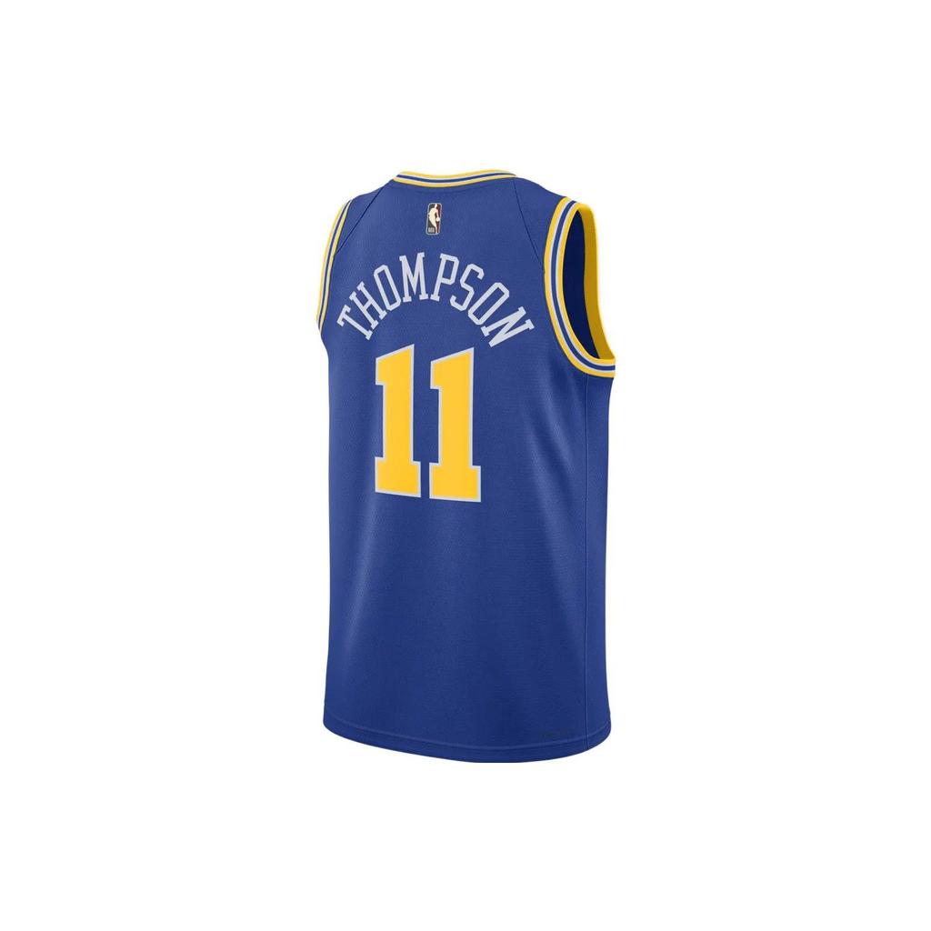 Nike Warriors Klay Thompson No. 11 Fan Edition Tank, Breathable Loose-Fit Men Basketball Tank Top Rush-Blue DO9446-496