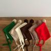 Cappellino da Neonato a Palla di Pelo Lavorato a Maglia Cartone Animato Pompon Protezione per le Orecchie del Neonato Cappellino Invernale Caldo per Bambini Ragazzi Ragazze Berretti