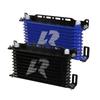 AN10 10-reihiger Aluminium-Ölkühler mit 262mm Montagehalterungs-Kit Trust Typ 7/8"-14 UNF Zubehör für Fahrzeuge Schwarz/Blau