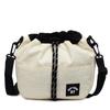 Crossbody Utility Color-block Drawstring Bucket Bag, Fashiable Versatile Camping Shoulder Bag, Mountain Style Portable Backpac