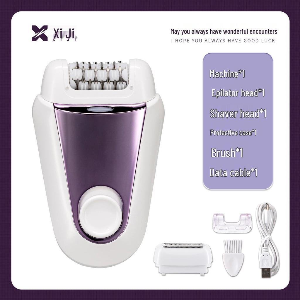 Universal Electric Epilator: Full Body Hair Removal for Men and Women - Legs, Underarms, and Private Areas