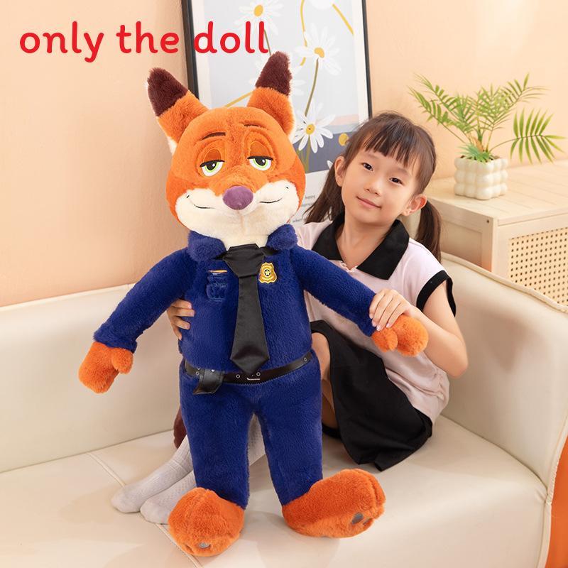 Zootopia Plush Toy Judy And Nick With Pp Cotton Filling For Kids And Collectors