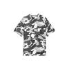 T Shirts Men's Light Gray Crew Neck Moderate Straight Fit Unisex DN1261-133