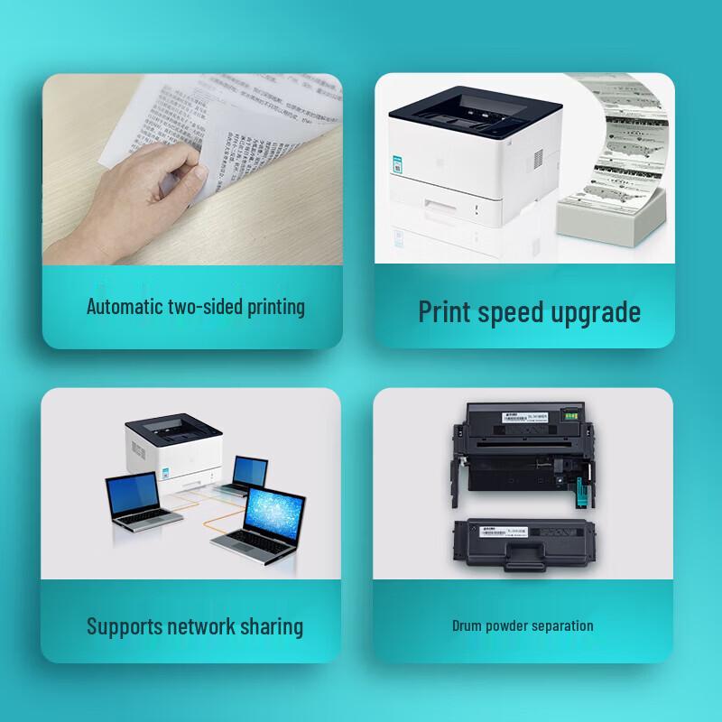 LANXUM Laser Printers (Monochrome & Color) CN plug (adapter included)