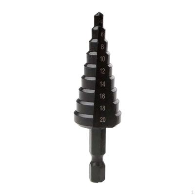 Step Drill Bit for Efficient Hole Opening In Copper and Metal DIY Projects
