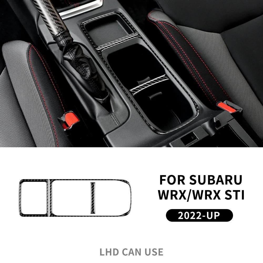 For Subaru WRX/WRX STI 2025 2025 2025 Real Carbon Fiber Sticker Car Center Centrol Gear Panel Interior Trim RHD LHD Accessories