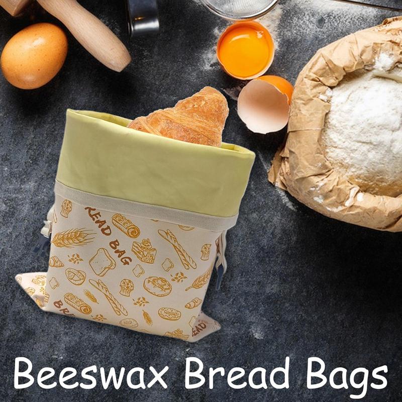 Reusable Bread Bags for Homemade Bread Gift Giving Fresh Keeping Loaf Container for Food Preservation Bakery Sandwich
