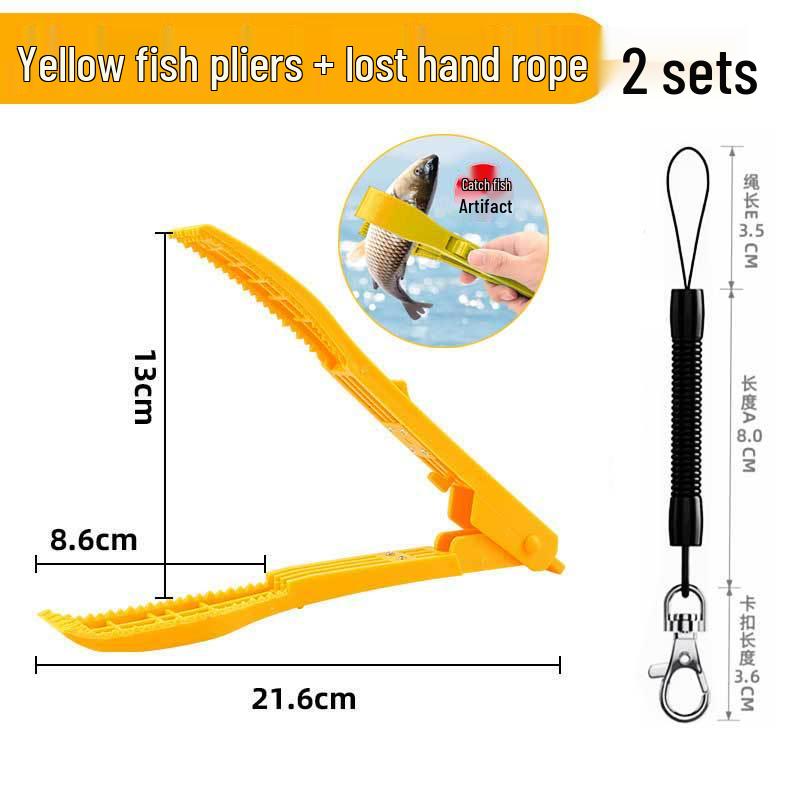 Multi-functional Non-slip Fish Controller: Pliers, Gripper, Remover Clip