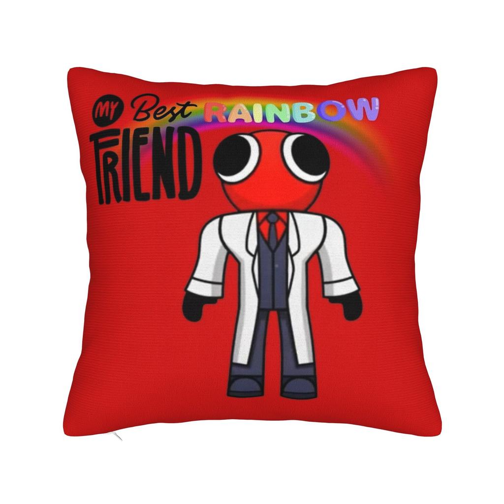 Rainbowes Friend Pillowcases Merchandise Printing Cushion Cover Throw Pillow Cover Chair Decorations Square Multi Size