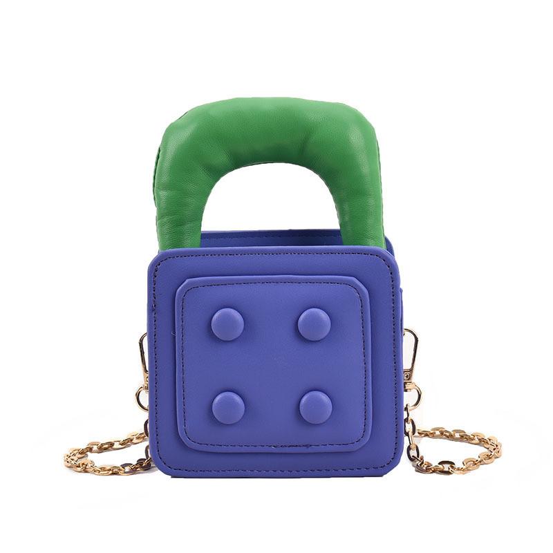 

Stylish Children s Mini Satchel Bag For Boys And Girls Trendy Color Block Design