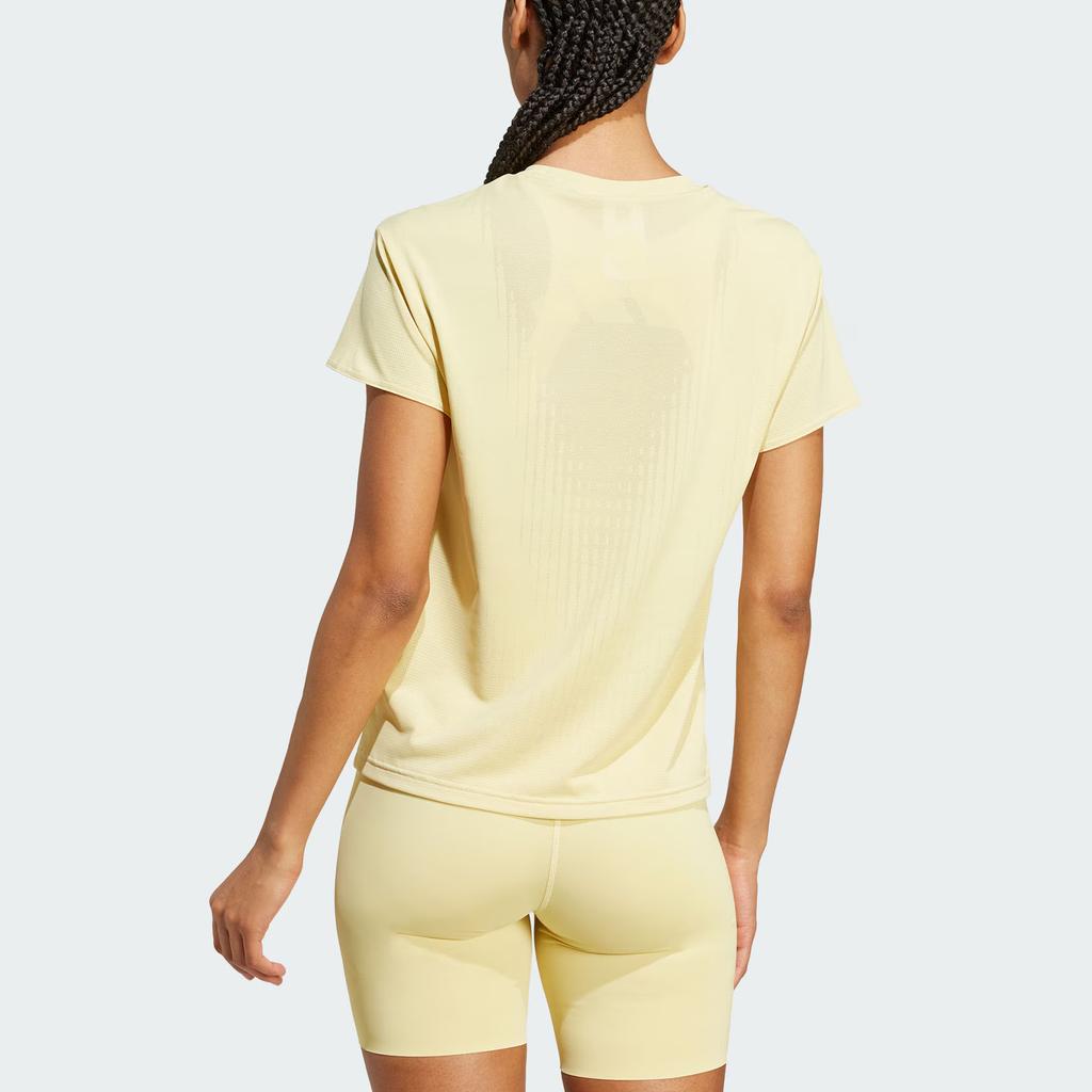 Adidas Airchill Climacool Performance Comfortable Soft Moisture-Wicking Cool-Dry Breathable Sports Fitness Short Sleeve T-Shirt Women Tops JX7430