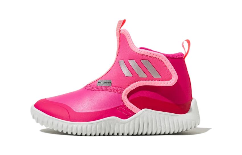 

Adidas Rapidazen Slip on Mid top Kids Lifestyle Shoes Pink Children Aged 3 7 Years Old GX7129 30