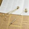 Aroma Candle Tool Kit: Wick Trimmer, Snuffer, Extinguishing Hook, and Tray.