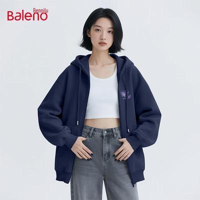 Baleno Women's Casual Hooded Cardigan