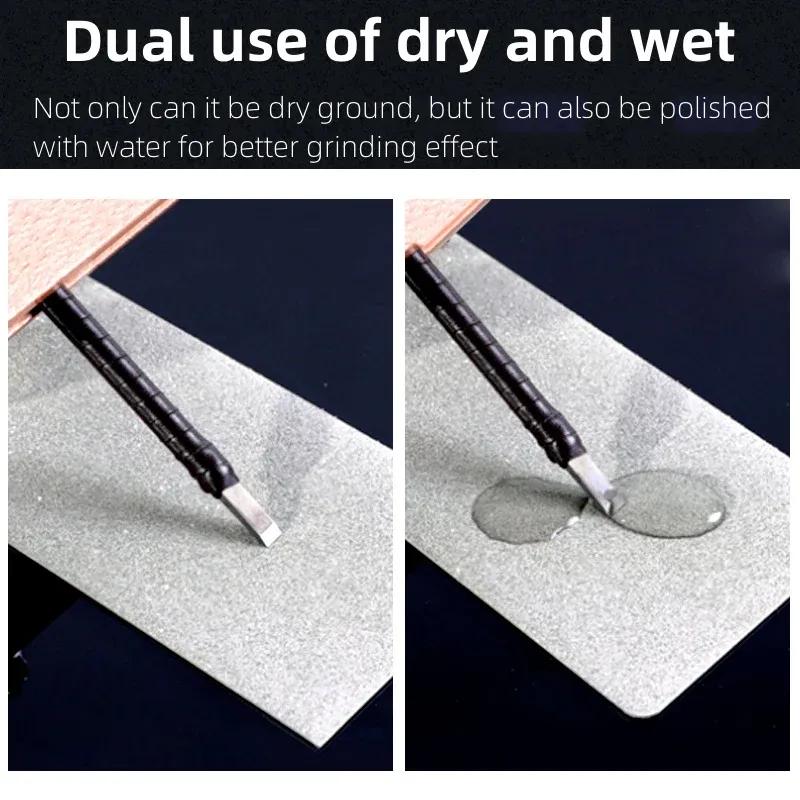 Diamond Sharpening Stone 80-3000 Grit Knife Sharpener Bar Polishing Disc Rectangular Sharpening Plate Whetstone Abrasive Tools