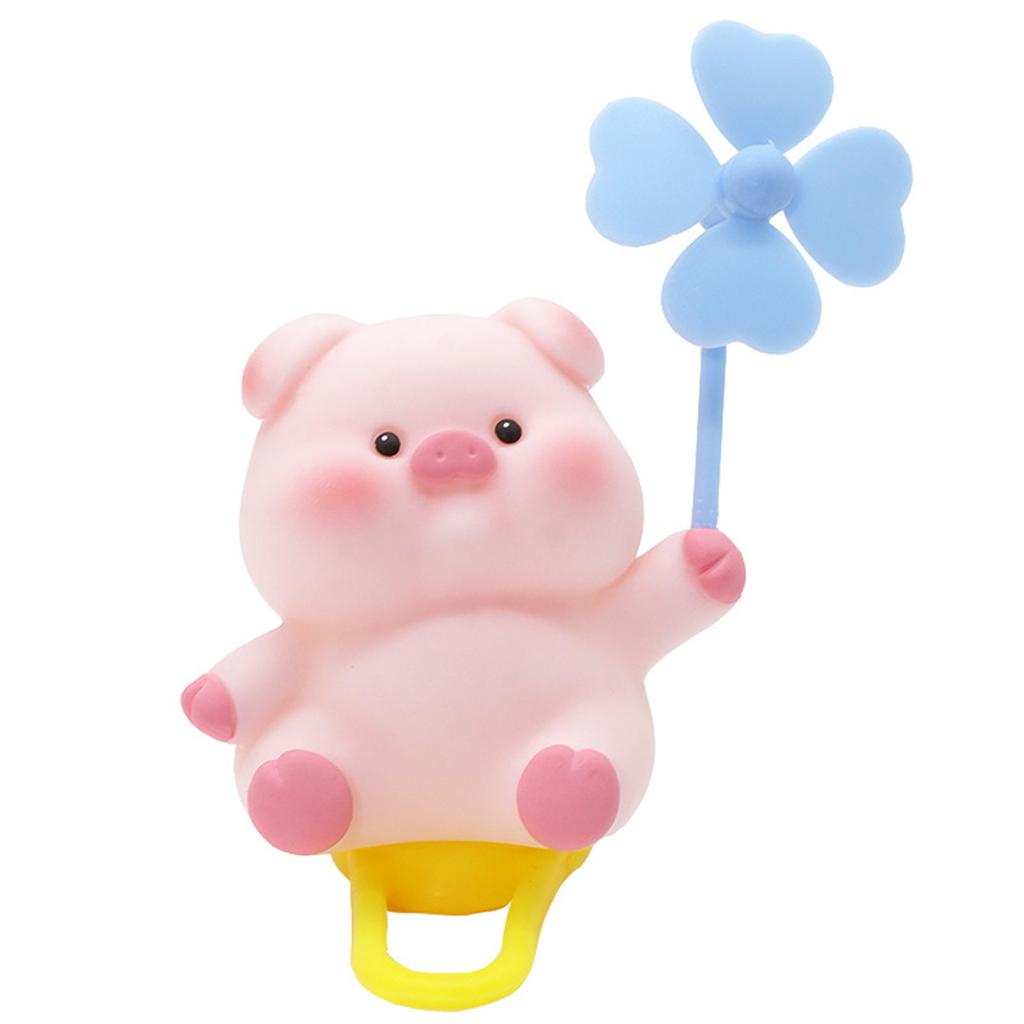 Cute Handlebar Ornament Adorable Attractive Animal Shape Motorcycle Bike Handlebar Decoration Pig