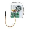 1 ks 8M USB Záznamový Narozeninový Pozdrav Hudební Hlasový Modul Čip Pro Hlasové Audio Hračku Pozdravnou Kartu DIY Záznamový A Přehrávací Modul