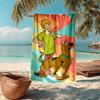 Scooby Doo Fashion Beach Towel: Ideal for Summer Adventures Soft, Absorbent and Quick Drying Suitable for Swimming and Bathing
