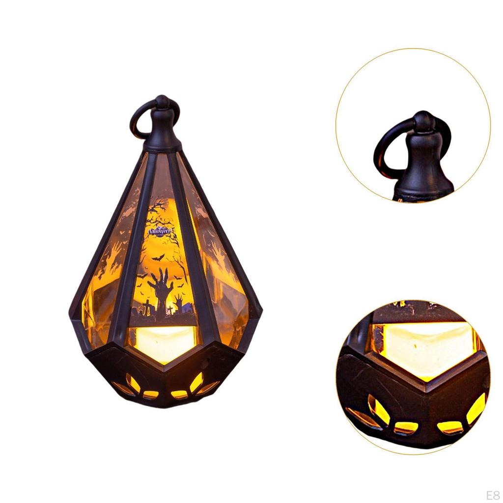 Halloween Lamp, Artistic Craft, Creative Handmade Party Decoration, Indoor Entrance Desk