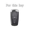 Tpu Car Key Case Cover Shell Fob For Ford Edge Fusion Mustang Explorer F150 F250 F350 Ecosport Protector Car Key Holder Keychain