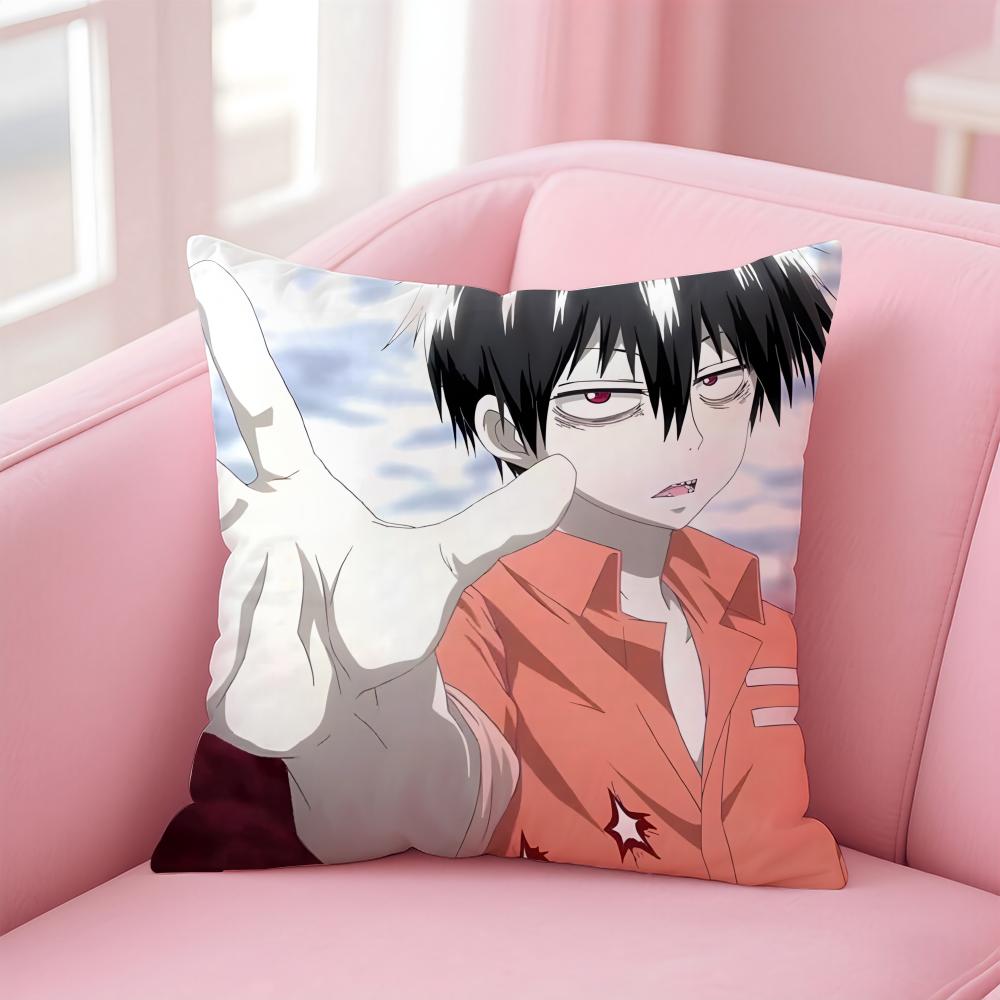 

Blood L-Lads Anime Hot Cushion Cover Comfortable Reversible Pillow Cover Ideal For Car Sofa Bedroom & Beyond 30cmx30cm