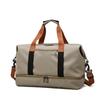 Large Capacity Travel Duffle Bag, Unisex Wet Dry Separation Gym Sports Bag, Outdoor Carry On Weekend Handbag