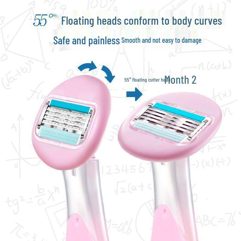Women's Manual Epilator Razor for Armpit and Leg Hair, Free Shipping