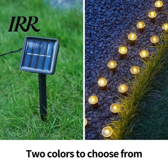 Decorative Solar Outdoor Lights 15 Pcs Mini Ground LED Flat Landscape Lighting Waterproof Small Walkway Garden with Auto On/Off for Pathway Yard