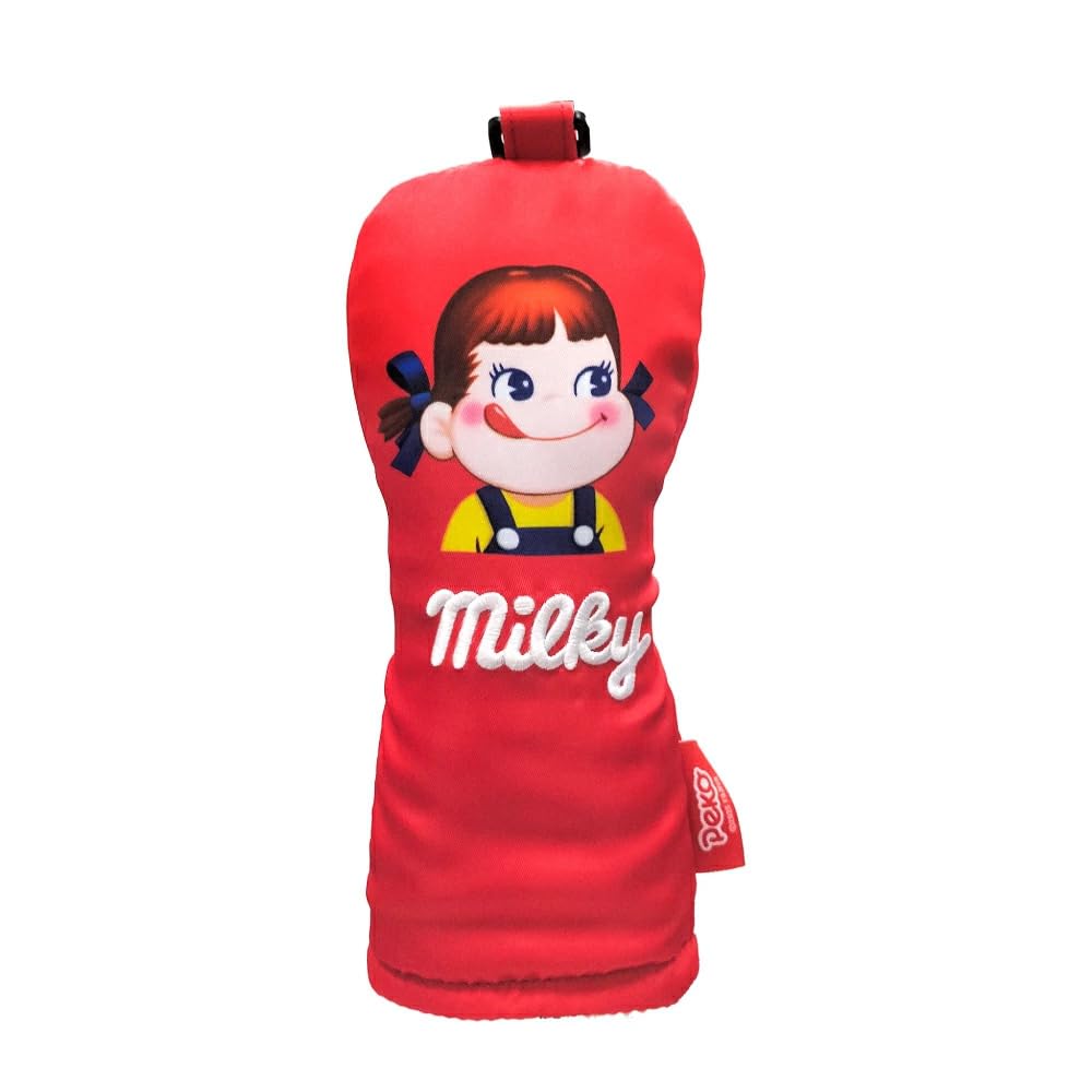 

Hokushin Trading Golf Headcover, Fujiya Milky Utility Headcover for UT, Bag Type, OHC0086