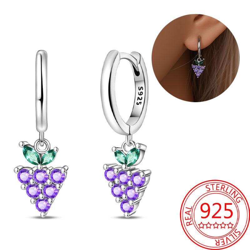 Brincos de abelha para menina adorável amarelo preto dançando abelha feliz s925 brincos de argola presente de aniversário joias de prata