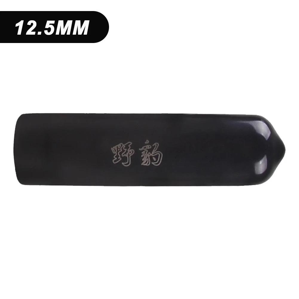 1PC 11/12.5/13MM Billiard Cue Head Rubber Protective Cover Black Eight Snooker Pool Cue Tip Moistureproof Cap Billiard Supplies