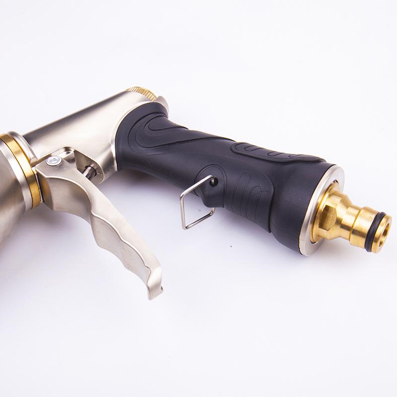 Multi-Functional Zinc Alloy High-Pressure 9-Function Garden Watering & Car Wash Sprayer