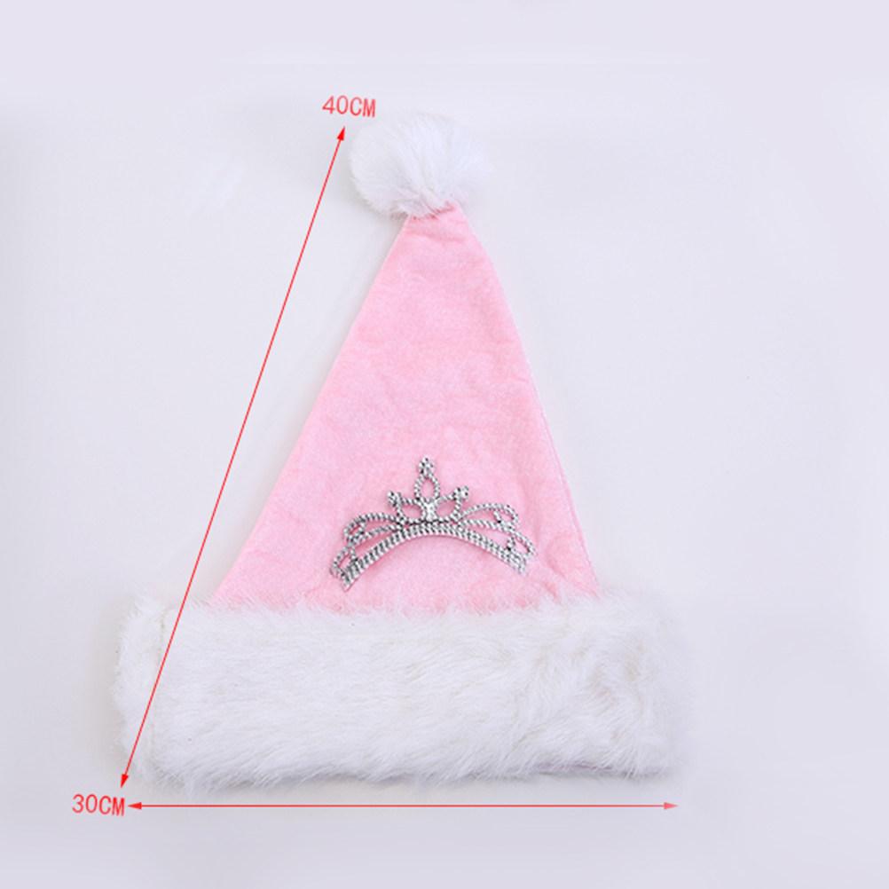 Pink Ultra Long Santa Christmas Hat Crown Party Decoration Photo Prop for Kids Adults Pink Santa Hat Christmas Hats