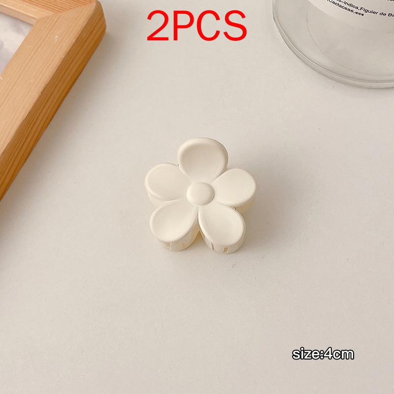 (87 Styles) 2pcs/ Set New Large Jelly Color Hair Clip Acrylic Hair Claw Shark Clamp For Women Girls Fashion Summer Updo Headwear Hair Accessories