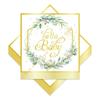 10/20Pcs Disposable Paper Plates Paper Napkins Baby Showers Tableware Supplies for Kids Birthday Baby Showers Parties 55KF