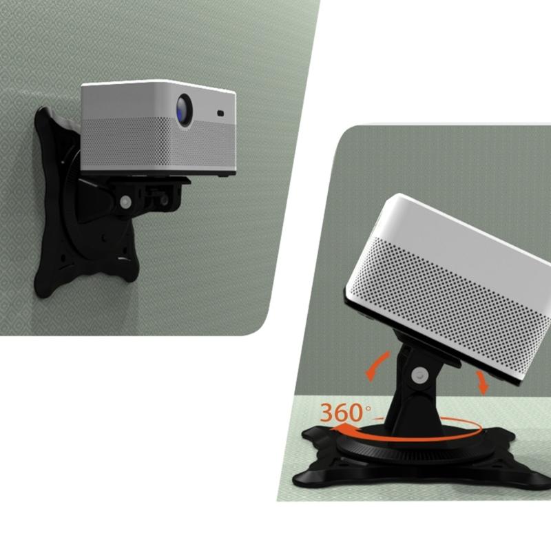360-Grad-drehbarer Projektorständer, mehrachsige Verstellung mit rutschfester Basis für Kameras und Telefone