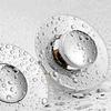 With Hair Catcher Bathroom Sink Drain Stopper Easy Push Type Universal Rebound Drain Plug Filter Basin Pop Up Chrome Sink Filter
